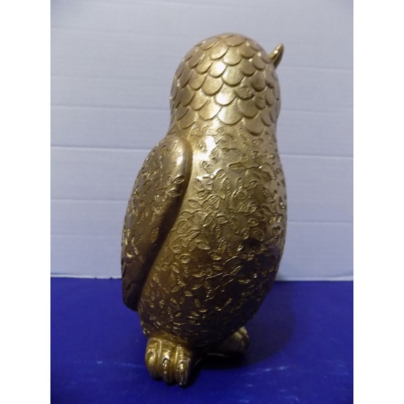 NEW Gold Owl and Baby Statue Figurine - Picture 4 of 6